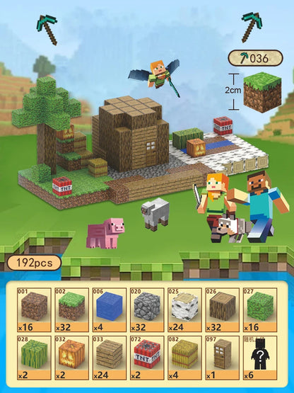 Magnetic Building Blocks Toy Mine Magnet Christmas Gift